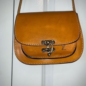 Handmade Greek leather Crossbody